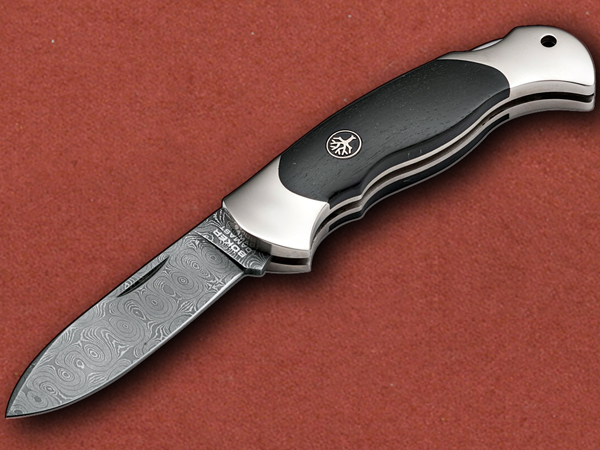 [Böker] Scout Spearpoint Ironwood Damascus -25% OFF SALE